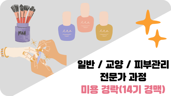일반/ 교양/ 피부관리 전문가 과정 미용경락
